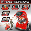 Engaging Red Truck Engine Playset for Kids Aged 3+ | Lights, Sounds, and Steering Wheel