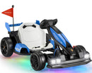 Okay Run 36V Electric Kids' Go Kart, Porsche Drift Kart, Blue