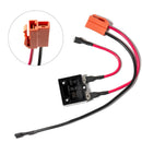24V Battery Charger Connector Wiring Harness with 35A Fuse for Ride-On Vehicles