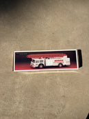 SERVCO Electric Fire Truck with Dual Sound Siren and Illuminated Lights