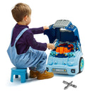 Interactive 60-Piece Kids Car Mechanic Workshop Set with Lights and Sounds