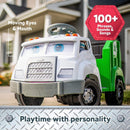Real Rigs 6V Battery-Powered Recycling Truck for Toddlers