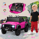 12V Pink Remote Control Kids Ride-On Land Rover Defender 110 SVX