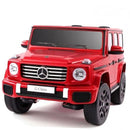 24V Red Mercedes Benz G-Class G500 SUV Ride-On for Big Kids