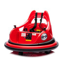12V Electric Bumper Ride-On Car for Kids 2WD with RC 360 Spin, Bluetooth, LED Lights, and Safety Belt for Ages 1.5-5 Years