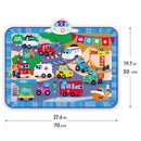 Big City Rush Musical Playmat with Flashing Lights for Kids