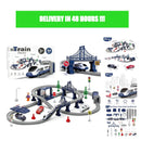 104-Piece Electric Train Set with Tracks for Kids Aged 3-7