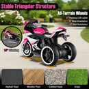 Mini Electric Motorcycle for Kids with LED Lights and 6V Battery Power