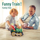 Interactive Steam Train Toy for Little Ones - Lights, Sounds, and Bump & Go Fun