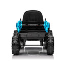 24V 400W Electric Ride-On Blue Tractor Toy for Kids