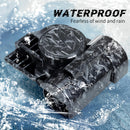 High-Performance 12V 150dB Snail Train Air Horn Kit for Motorcycles, Cars, and Trucks - Grey