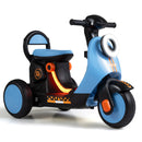 6V Electric Ride-On Motorcycle with Illuminated Headlight, Glowing Deck, and Sound Features