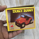 Retro Red Battery-Powered Fancy Buggy Kit with Unused Stickers