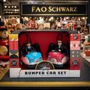 Fao Schwarz Vintage Bumper Car Playset with Battery-Powered Vehicles