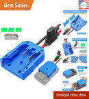 18V Power Wheels Adapter Featuring Short Circuit Protection - Ideal for Enhancements