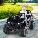 12V Remote-Controlled Kids Truck with Safety Belt, Slow Start, and Rear Storage