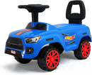 Hot Wheels - Foot-Powered Ride-On Toy with Smooth-Rolling Wheels and Storage Compartment