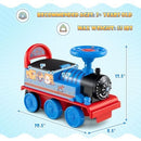 Battery-Powered Kids Electric Train Set with Track, Lights, and Sounds