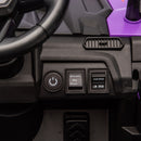 24V Children’s Electric UTV with 2.4G Remote Control, Four-Wheel Suspension & Bluetooth Connectivity