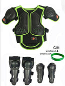 Kids Motocross Body Armor Back Protector Ride-On Horse Toy for Ages 4-15 Years