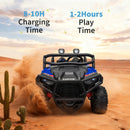 24V Electric UTV Ride-On Toy Car for Two Big Kids with Remote Control and Four Wheels