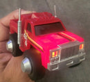 Stomper Rough Riders Red GMC 4x4 Toy Truck with Light Feature, Rare Find!