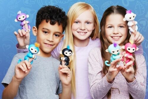 Interactive Baby Monkey Fingerlings Toy in Sealed Pack