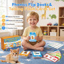 Sinoome Interactive Phonics Flip Book and Flash Card Word Family Collection