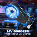 2 Pack of 24V RS555 High-Speed Motor Gearbox at 50000RPM for Power Wheels