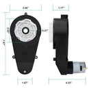 2-Pack 24V 40000RPM Gearbox Motors for Kids Ride-On Cars