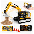 1/64 Scale Remote Control Excavator with Lights, Sounds, and App Features