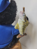 Papa Bear Animated Plush Toy Singing "Huntin' Fishin' Lovin' Everyday"