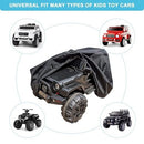 Spacious Outdoor Cover for Ride-On Truck Toy Vehicles, Compatible with Power Wheels Jeep and Others