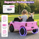 RAM 3500 Electric Ride-On Toy with Remote, LED Lights, Music, and Horn