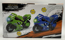 Fenicalcan Raxx Blue Friction Motorcycle with Lights and Sounds
