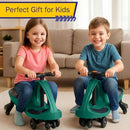 Twist and Go Wiggle Ride-On Toy - Green and Black, No Batteries or Pedals