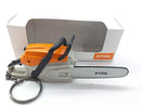 Stihl Chainsaw Keyring with Battery Functionality