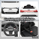 OLA KIDS Licensed Audi Ride-On Car for Kids - 41" x 23" x 16"