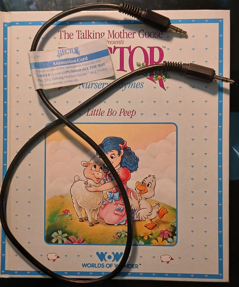 Talking Mother Goose and Hector Animation Cord Connector Toy