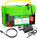 24V 8Ah Li-Ion Battery for Thunder UTV and Kids Ride-On Cars