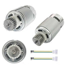 12V 40000RPM RS550 Motor Enhancement for Children's Ride-On Vehicles, Power Wheels, Pinion Gear