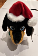 Gemmy Holiday Singing Dachshund Animated Plush Toy