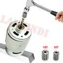 High-Speed 24V 555 12000RPM DC Motor Upgrade for Ride-On Vehicles