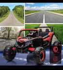 24V Children's Ride-On UTV with Remote Control, LED Lights, and Music Features