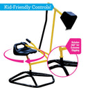 Ride-On Excavator Toy with Enhanced Stability Base for Outdoor Fun