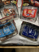 Disney Cars Crash Talkin' Lightning McQueen, Doc Hudson, and The King Action Figures Set
