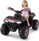 Kids 12V Remote Control Off-Road ATV with MP3 and LED Flag