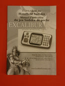 Excalibur Electronics Portable SuDoku Electronic Game with Instructions 452-2