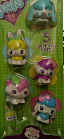 Cheeks the Hamster with Purse & 5 Exclusive Target Pets Set 2007