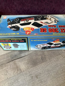 Classic 1/10 Scale Benz 280CE Police Car with Microphone - Battery Operated